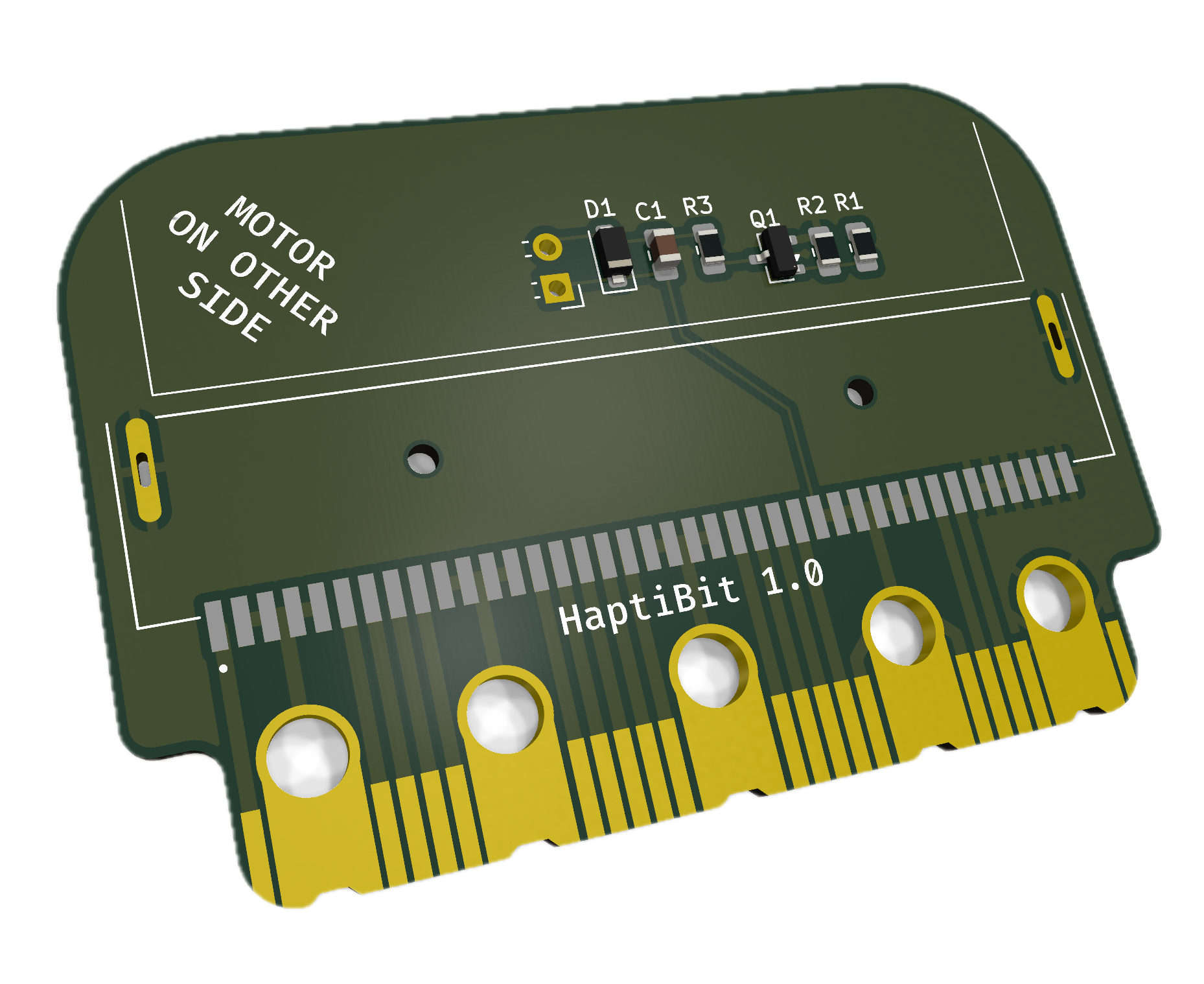 The HaptiBit from the front